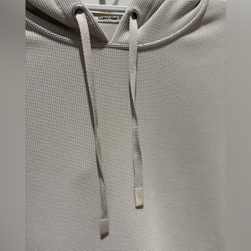 Calvin Klein Performance Stretch Waffle Hoodie~ size M - Picture 2 of 11